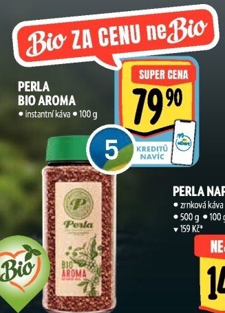 Instantní káva bio Aroma AH Perla