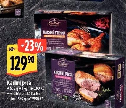 Kachní prsa Sous vide Albert Excellent