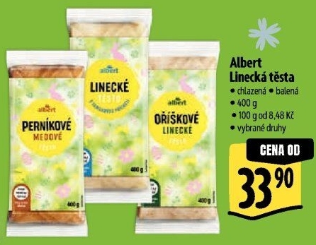 Linecké těsto Albert