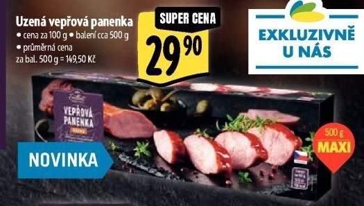 Panenka vepřová uzená Albert Excellent