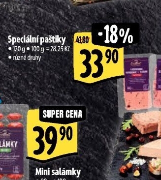 Paštiky speciální Albert Excellent