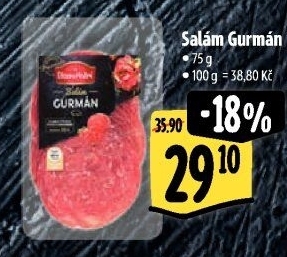 Salám Gurmán Premium Albertovo uzenářství