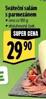 Salám s parmezánem