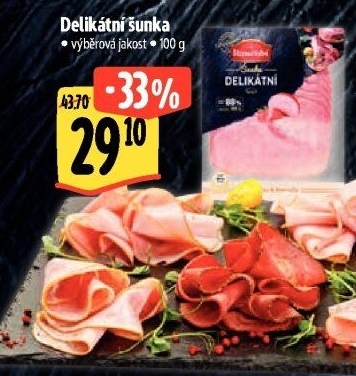 Šunka delikátní výběrová Albertovo uzenářství