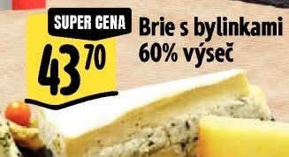 Sýr Brie s bylinkami