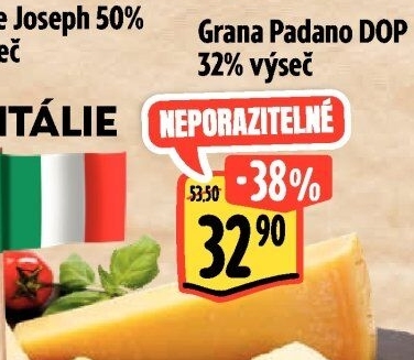 Sýr Grana Padano DOP 32%