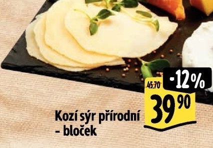 Sýr kozí přírodní