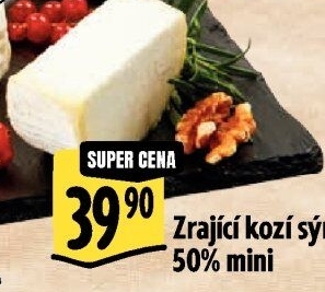 Sýr kozí zrající 50%