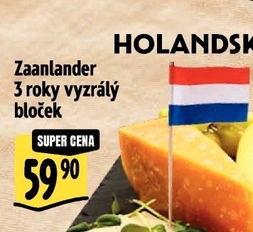 Sýr Zaanlander vyzrálý