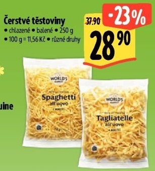 Těstoviny chlazené World'