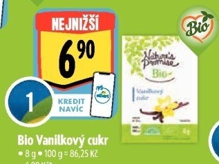 Vanilkový cukr bio Nature'