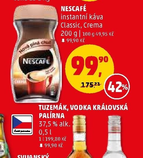 Nescafe instantní káva