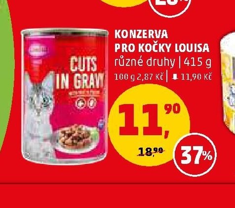 Konzerva pro kočky Louisa