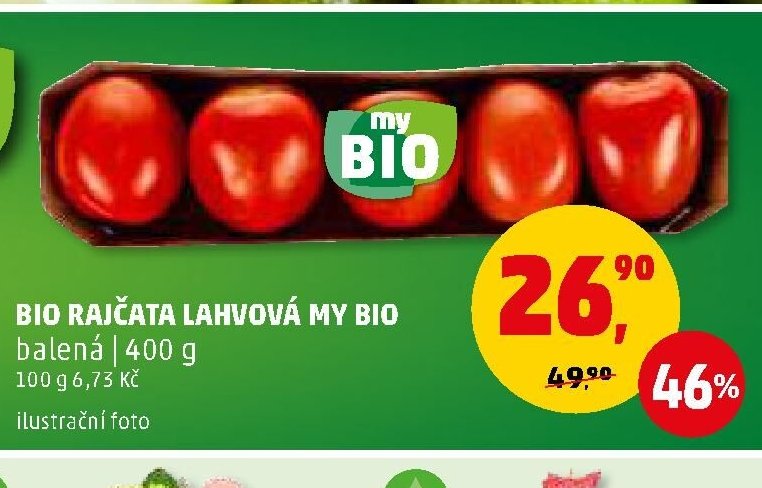 Bio rajčata lahvová My Bio