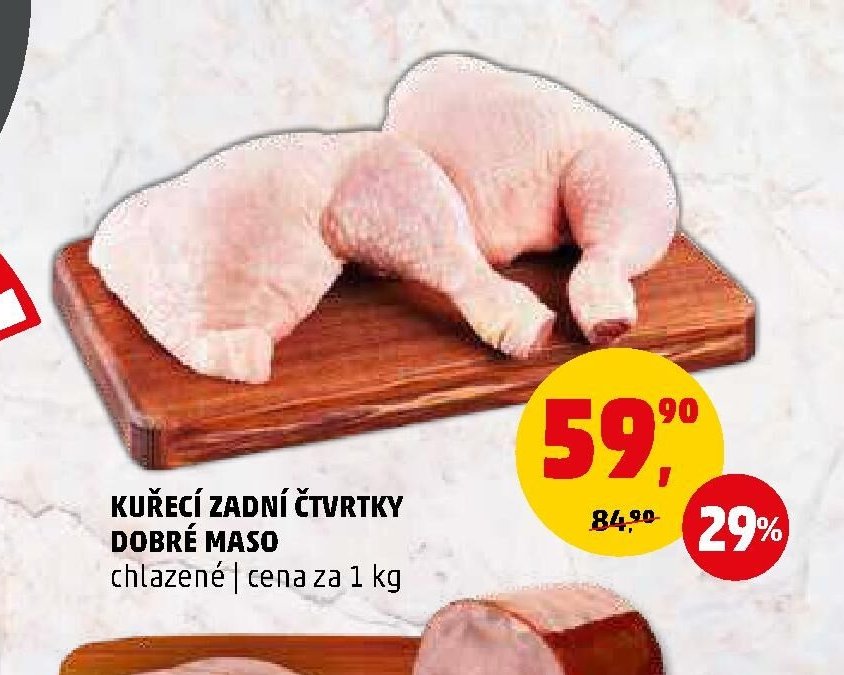KUŘECÍ ZADNÍ ČTVRTKY DOBRÉ MASO