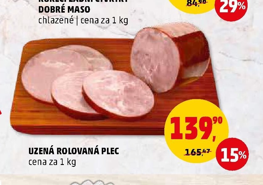 UZENÁ ROLOVANÁ PLEC