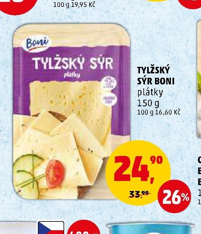 Tylžský sýr Boni