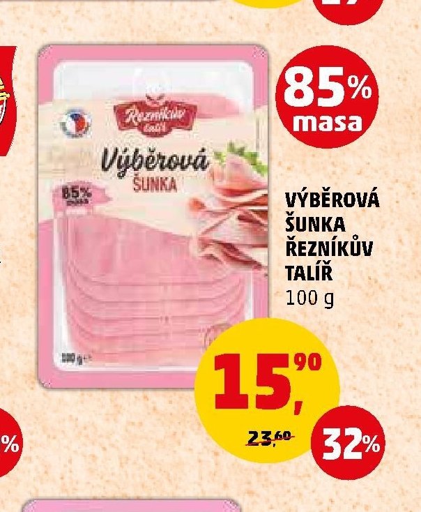 Výběrová šunka Řezníkův talíř