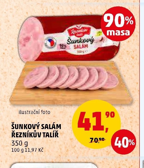 ŠUNKOVÝ SALÁM ŘEZNÍKŮV TALÍŘ
