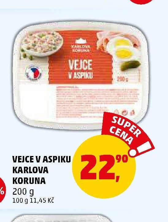 VEJCE V ASPIKU KARLOVA KORUNA