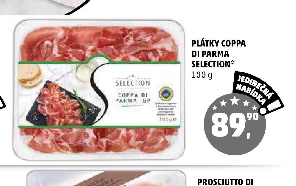 PLÁTKY COPPA DI PARMA SELECTION*