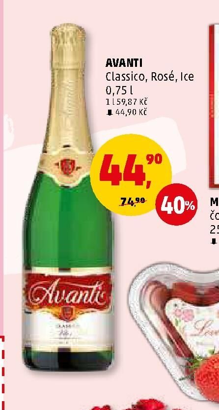 AVANTI Classico, Rosé, Ice