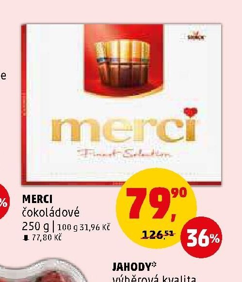 MERCI čokoládové