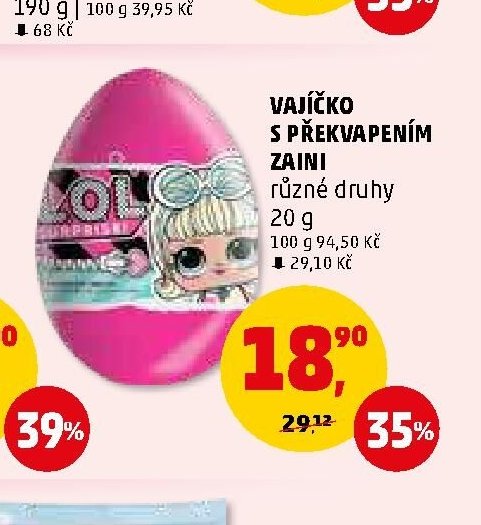 Vajíčko s překvapením Zaini