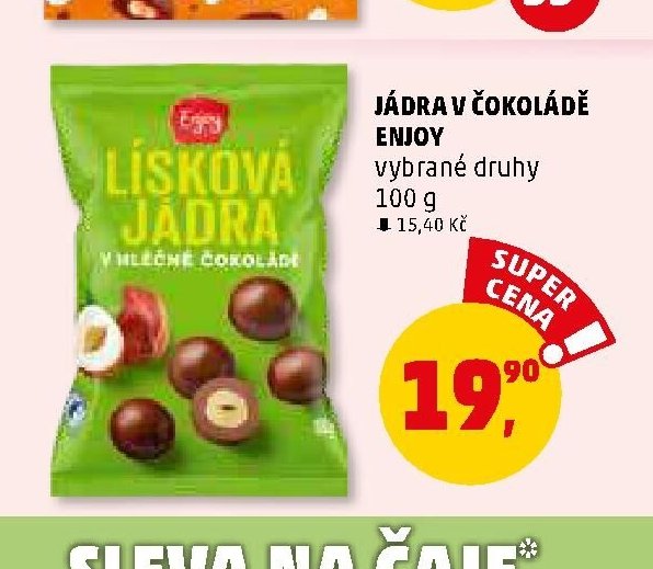 Jádra v čokoládě Enjoy