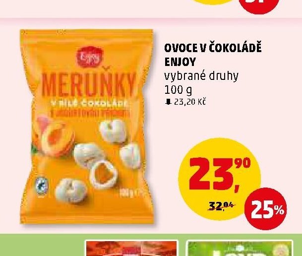 Ovoce v čokoládě Enjoy