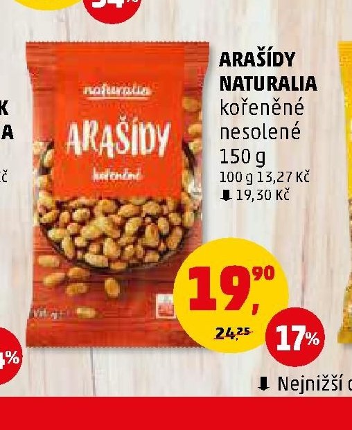 ARAŠÍDY NATURALIA