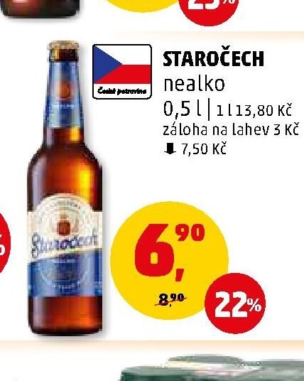 Staročech nealko 0,5 l