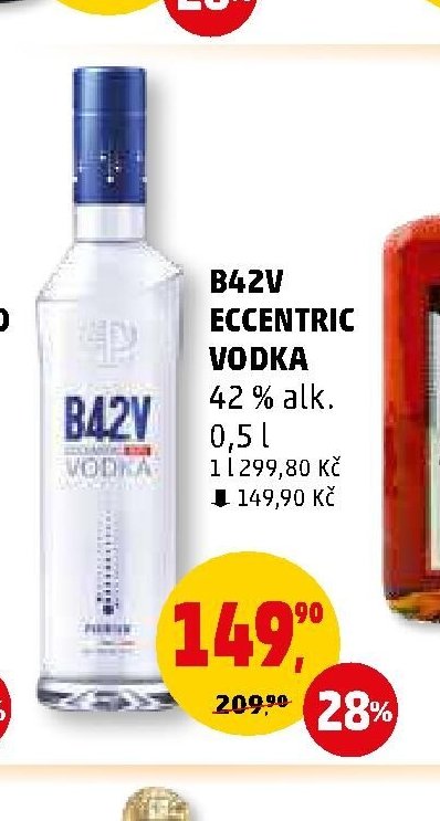 B42V ECCENTRIC VODKA