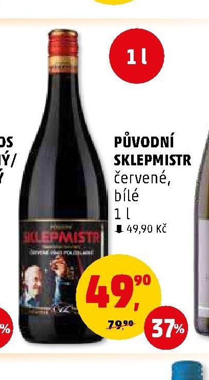PŮVODNÍ SKLEPMISTR