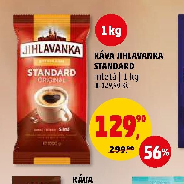 KÁVA JIHLAVANKA STANDARD