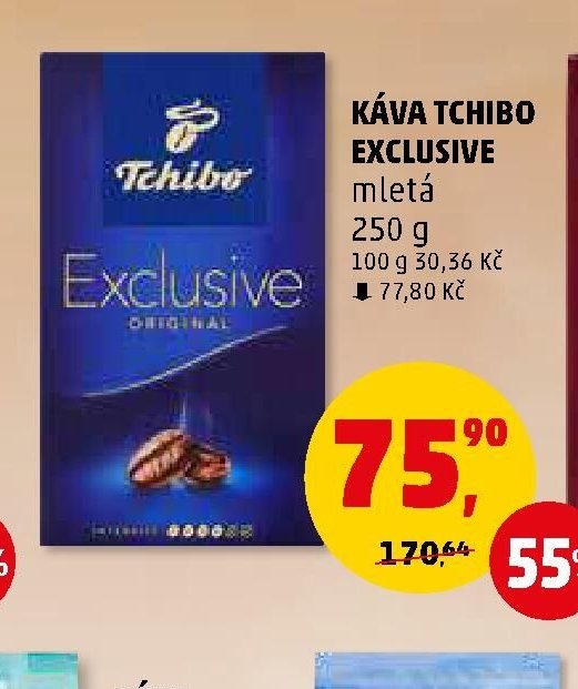 KÁVA TCHIBO EXCLUSIVE