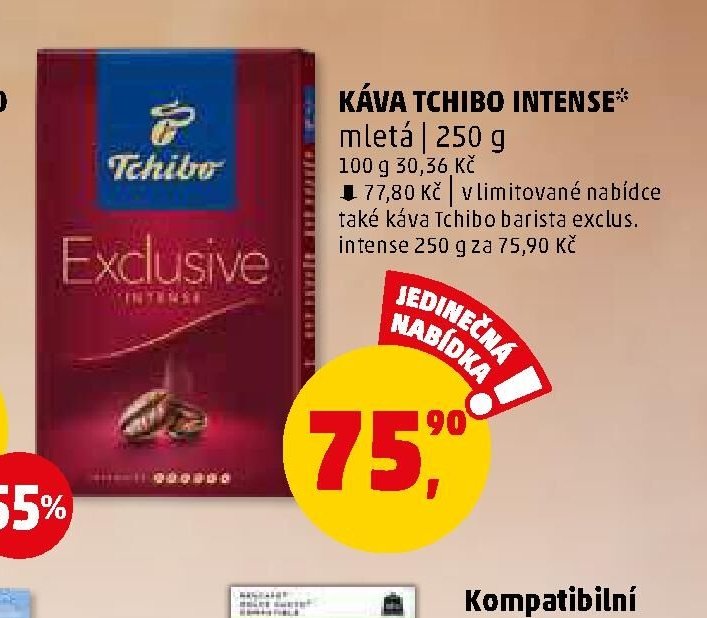KÁVA TCHIBO INTENSE