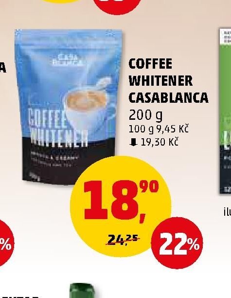 COFFEE WHITENER CASABLANCA