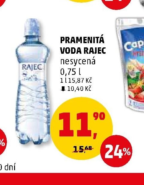 PRAMENITÁ VODA RAJEC