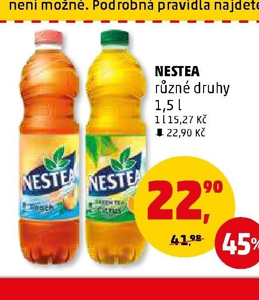Nestea různé druhy