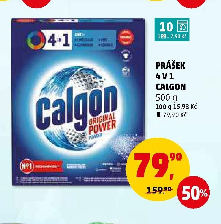 Prášek 4v1 Calgon