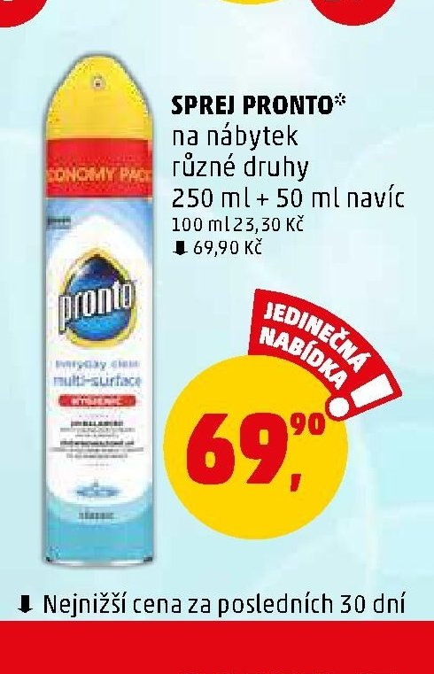 Sprej Pronto na nábytek
