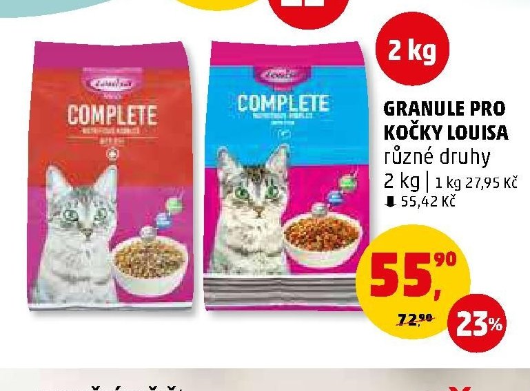 GRANULE PRO KOČKY LOUISA