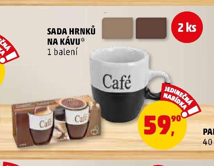 SADA HRNKŮ NA KÁVU