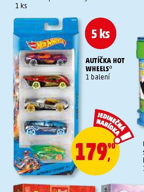 Autíčka Hot Wheels