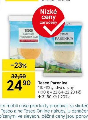 Tesco Parenica
