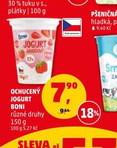 Ochucený jogurt Boni
