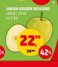 Jablka Golden Delicious