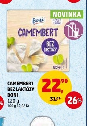 CAMEMBERT BEZ LAKTÓZY BONI