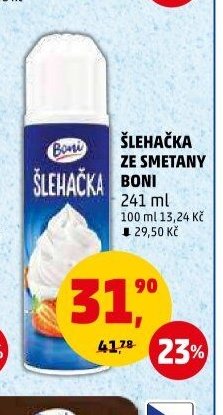 ŠLEHAČKA ZE SMETANY BONI
